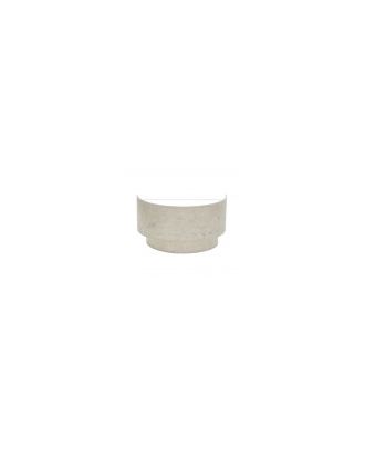 Aplique Doble Smile 1xe27 Cemento Gris 17x30x15 Cm