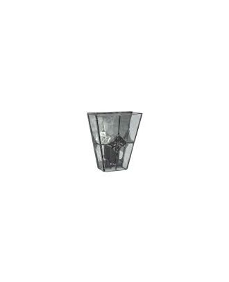 Aplique Estepa Plata 1xe27 25x20x12 Cm