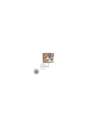 Aplique Etiopia 1xe14 Blanco/estampado 27x17x24,5 Cm