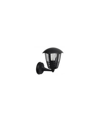 Aplique Ext. Aluminio Alnilan 1xe27 Negro Ip44 24x21,5x18 Cm
