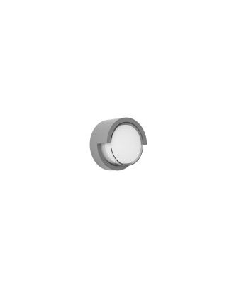 Aplique Exterior 12w 3000k Bejel Gris Ip65 17x17x10,2 Cm 600lm