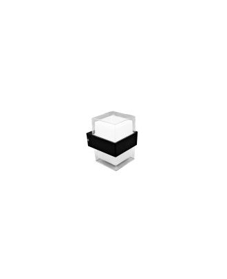 Aplique Exterior 8w 3000k Tucan Negro Ip44 500lm 13,3x9,5x10,5 Cm