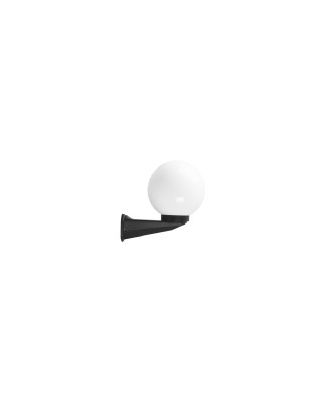 Aplique Exterior Abanto 1xe27 Negro Ip44 29x20x30,5 Cm