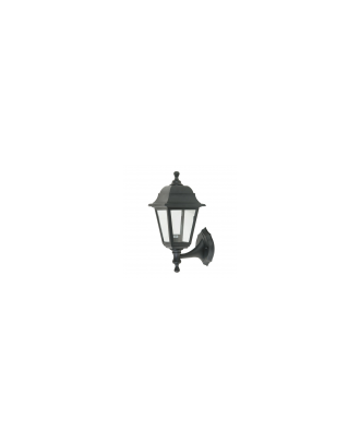 Aplique Exterior Albahaca 1xe27 Negro Ip44 Policarbonato 35x15x19,7 Cm