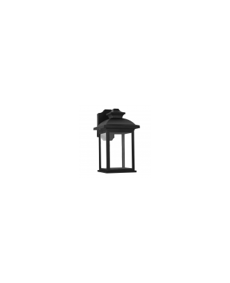 Aplique Exterior Alcandia 1xe27 Negro Ip44policarbonato 31x17x22,3 Cm