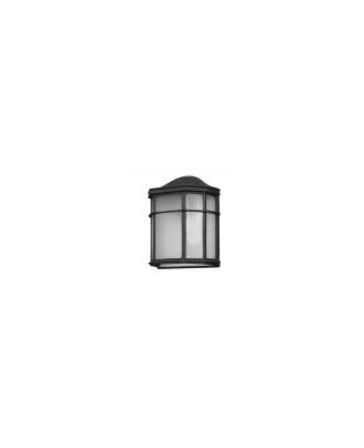 Aplique Exterior Aluminio Bellatrix 1xe27 Negro  25x11x19,5 Cm Ip44