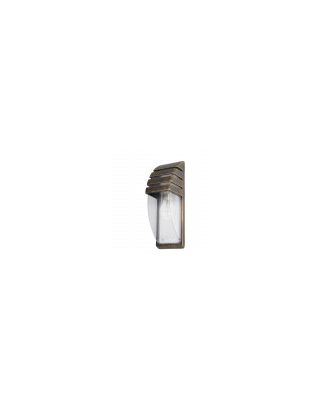 Aplique Exterior Elnath 1xe27 Neg/oro  35x12x12 Cm Ip44
