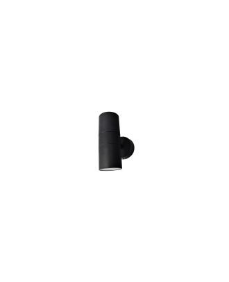 Aplique Exterior Becala 2xgu10 Negro Ip44 15,2x7,3x11,3 Cm
