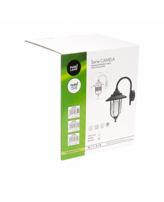 Aplique Exterior Canela 1xe27 Blanco Ip44 Policarbonato 45,2x25,2x34,2 Cm