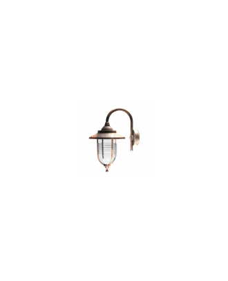 Aplique Exterior Canela 1xe27 Oro Viejo Ip44 Policarbonato 45,2x25,2x34,2 Cm