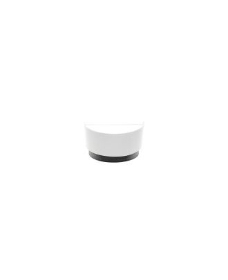 Aplique Olga 1xe27 Blanco/madera Negra 15x30x16 Cm