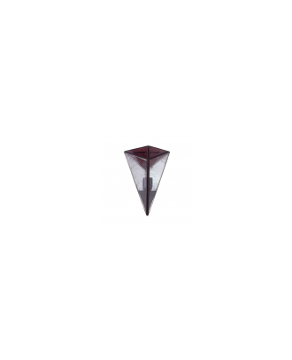 Aplique Piramide Violeta 1xe27 28x20