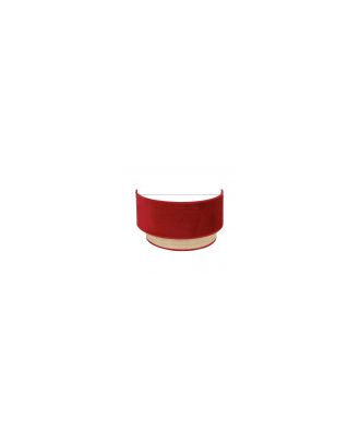Aplique Reyes 1xe27 Natural/rojo17x30x16 cm