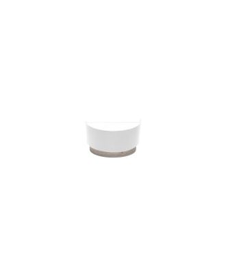 Aplique Tatiana 1xe27 Blanco-madera Gris 17x30x15 Cm
