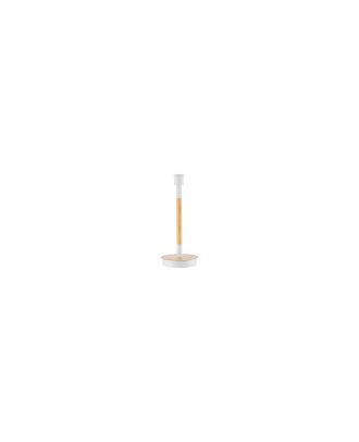 Arm.sobremesa Tropico 1xe14 Blanco/haya 33x13x13cm