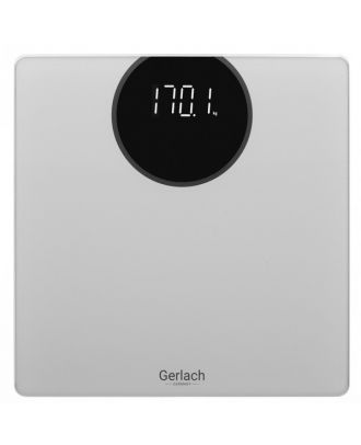 Bascula Baño Electron. Max 180kg Pant. Led Plata  3pilas Apagado Autom./man. Precis. 100g