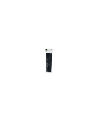 Bolsa 100 Bridas Util Negras 4,8x370mm. 100% Nylon 66 Resistentes Y Duraderas