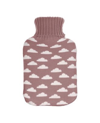 Bolsa Agua Caliente Mimo 1,7l Forro Rosa Nubes 20x32x4 Cm Flexible Y Agradable Al Tacto