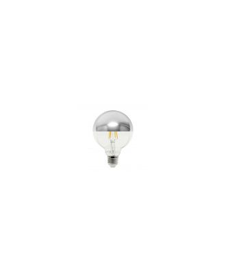 Bombilla 10w 4000k E27 Globo Reflector Cromo 17,5x12,5x12,5 Cm