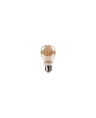 Bombilla Filamen.spiral Horiz.standar 10x6d 4w   250lm E27 Ambar 2200k