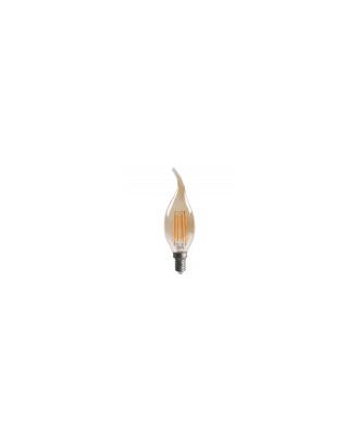 Bombilla Filamento Bohemia 11,5x3,5d 4w E14 Ambar  380lm 2700k
