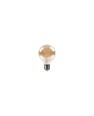Bombilla Filamento Globo 12x8d 8w 750lm E27  Ambar 2700k