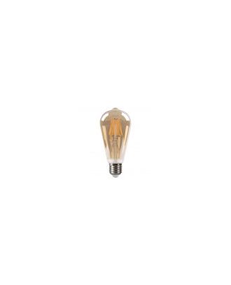 Bombilla Filamento Pebetero 14x6,5d 8w 750lm E27  Ambar 2700k