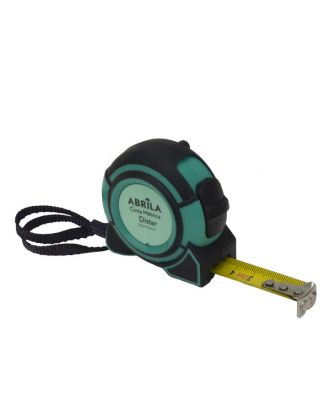 Cinta Metrica Distar 3mx16mm Negro/verde C/bloqueo ,enganche Magnetico,clip Y Asa Ergonomic