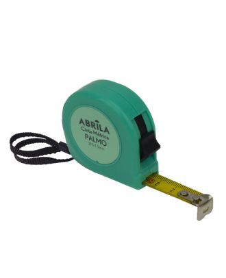 Cinta Metrica Palmo 2mx13mm Verde C/bloqueo, Enganche Magnetico,clip Y Asa