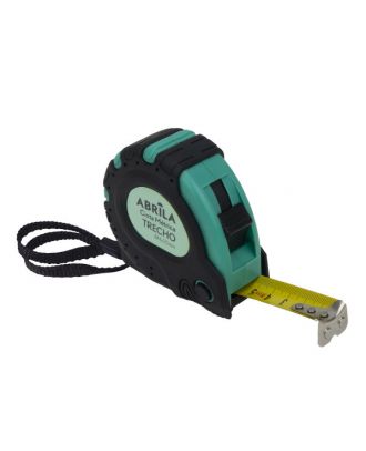 Cinta Metrica Trecho 8mx25mm Negro/verde Autobloqueo,enganche Magnetico,clip,antideslizane