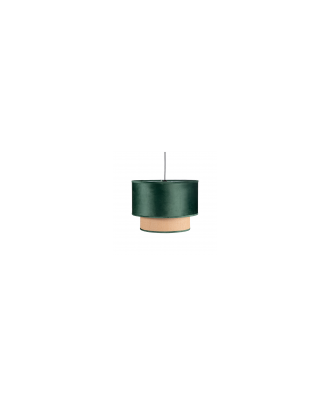 Colgante 2 Pantalla Nerva 1xe27 Verde Regx40x40 Cm