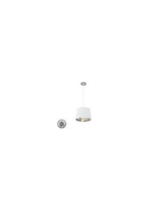 Colgante 30d Tunez 1xe27 Blanco/blanco-estampado