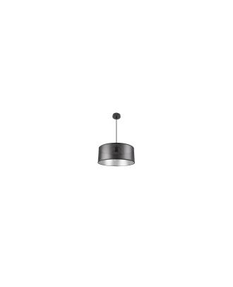 Colgante Anastasia 1xe27 Negro/negro-plata Regx50x50 Cm