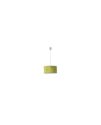 Colgante Boton Verde 1xe27 Regx35d