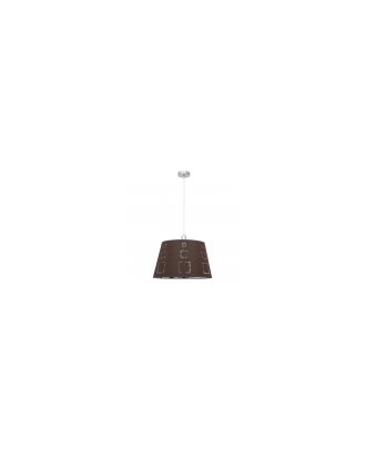 Colgante Celaya 1xe27 Marron Regx40d