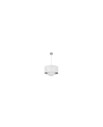 Colgante Cosmico 1xe27 Niquel/blanco-plata Regx40x40 Cm