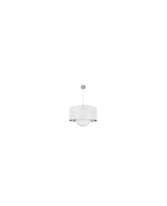 Colgante Cosmico 1xe27 Niquel/blanco-plata Regx50x50 Cm