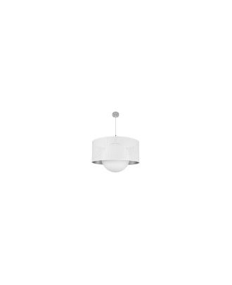 Colgante Cosmico 1xe27 Niquel/blanco-plata Regx60x60 Cm