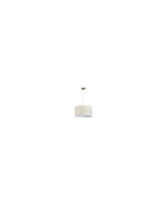 Colgante Dori 1xe27 Cuero/beis Regx45x45 Cm