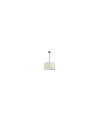 Colgante Dori 3xe27 Cuero/beis Regx50x50 Cm Sin Difusor