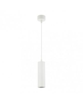Colgante Drach 1xgu10 Blanco Regx6x6 cm