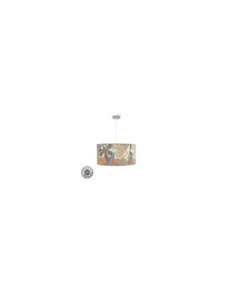Colgante Etiopia 50d 1xe27 Blanco/estampado