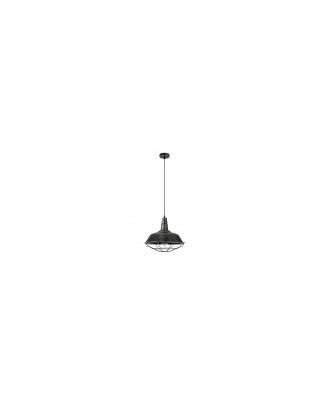 Colgante Flamenco 1xe27 Rustico-plata Regx36x36 Cm