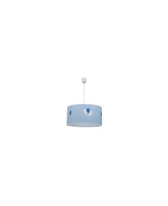 Colgante Globitos Celeste 1xe27 (regx35d)