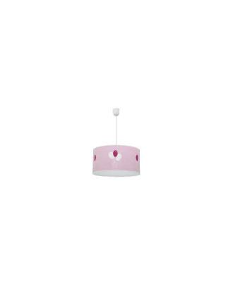 Colgante Globitos Rosa 1xe27 (regx35d)