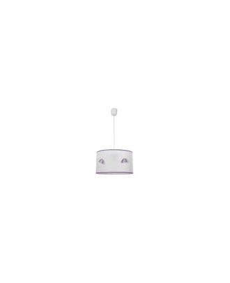 Colgante Lluvia 1xe27 Lila Regx30d
