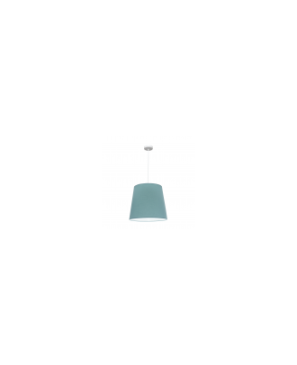 Colgante Maldivas 1xe27 Blanco/turquesa Reg.40d