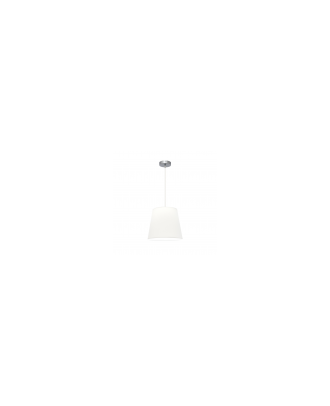 Colgante Maldivas 1xe27 Cromo/blanco Regx35x35 Cm