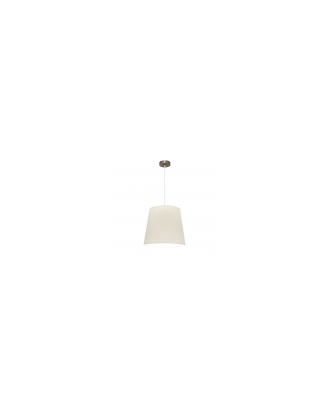 Colgante Maldivas 1xe27 Cuero/sancho Regx40x40 Cm