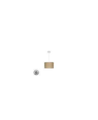 Colgante Moda 1xe27 Blanco/cañizo Claro Regx30x30